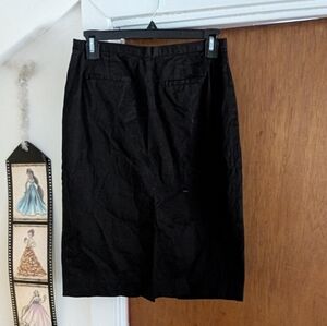 EVELYN BLACK SKIRT PETITE SIZE 4P